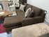 Birchwood Chocolate Fabric Reversible Chaise Condo Sofa Sectional