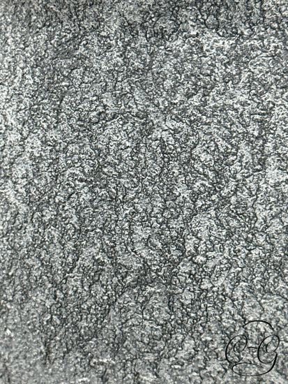 Grey Textured Exterior Vase With Faux Lavender 8x9’’ Vase