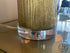 Silver Log Base Table Lamp