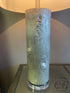 Silver Log Base Table Lamp