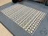 5x8’ Blue Denim & Cream Aztec Bands Geometric Design Area Rug 5x8’ Rug