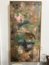 Artist Helen Zenith ’Illumination I’ Rectangular Pink Green Blue Abstract Art 50x25’’ Picture