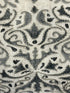 Beige Toss Pillow With Grey Taupe Pattern On One Side Pillow