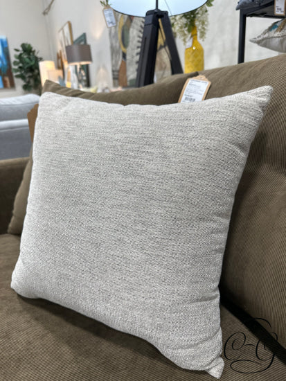 Birchwood Grey Fabric Toss Pillow