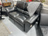 Black Leather Seating/Leather Match Manual Dual Reclining Loveseat 67x32x38’’ Reclining Loveseat