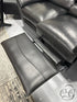 Black Leather Seating/Leather Match Manual Dual Reclining Loveseat 67x32x38’’ Reclining Loveseat