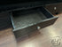 Black Long/Low Entertainment Stand W/3 Drawers Open Display Spaces 79x20x23’’ Entertainment Stand