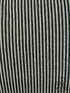 Black & Tan Striped Fabric 2 Seat Skirted Loveseat 65x36x28’’ Love