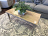 Blonde Finish Wood Coffee Table End
