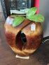 Ceramic Brown/Rust Floor Vase W/Cut Out Design 23x27’’ Vase