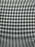 Charcoal/White Houndstooth Pattern Fabric Arm Chair