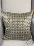 Grey Black Beige Print Satin Down Filled Toss Pillow