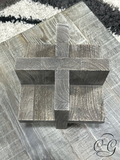 Interlocking Square Wood Pieces Table Decor 10x10x10’’ Home Decor