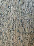 Jute Area Rug With Teal Accents