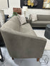 *Made In Canada* Dark Grey Rounded Arm Bench Seat Sofa