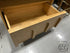 Oak Finish 1 Drawer Nightstand W/Open Display Space Arch Design Front Night-Table