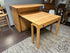Oak Frontier Island Buffet With Pull Out Table 6 Leaves 2 Door Storage 52x36x42’’ Dining Table Only