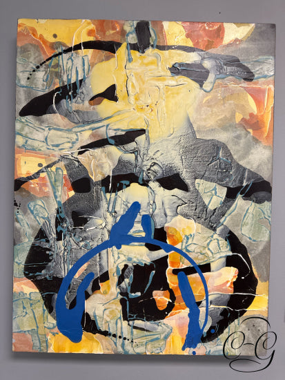 Original Canvas Artwork ’Orca Family - Skana & Child’ 26x34’’ Artwork