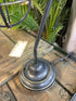 Pottery Barn Lantern Style Anthractie Finish Metal Table Lamp