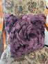 Purple Flower Petal Design Toss Pillow 18x18’’ Pillow