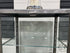Raw Finish Metal 2 Door Glass/Metal Cabinet 26x16x64’’ Cabinet
