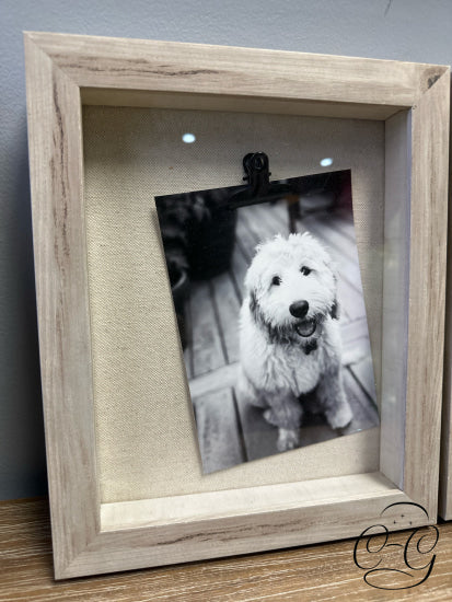 Set Of 2 Rustic Grey Framed Shadow Box Picture Frame 9x11’’ Frame