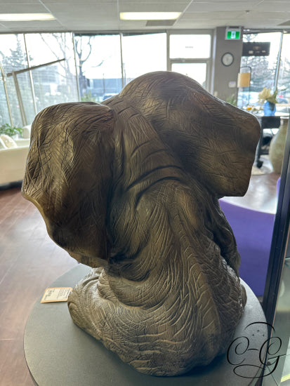 Sitting Elephant Resin Decor Home