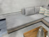 Solid Acacia Patio Low Corner Sectional W/Sand Weather Resistant Cushion 96x96x22’’ Patio Furniture