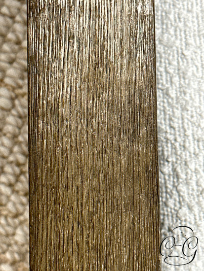 Solid Oak Med. Brown Finish Rustic Frost Fabric Armchair Arm Chair