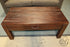 Solid Rosewood Rect. Coffee Table With Block Legs 1 Drawer 24x46x20 Coffee