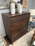 Tall 5 Drawer Solid Mango Wood Dresser 36x20x47’’ Tall Dresser