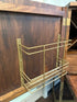 Teak 2 Door Bar Cabinet W/Storage For Spirits/Wine Tray 42x20x53’’ Bar unit