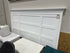 White Wood Queen Bed 67x53’’ Queen Bed