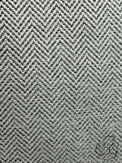 Whittaker Grey Chevron Pattern Swivel Chair W/Matte Finish Round Steel Base