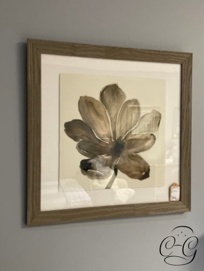 Beige Floral Picture