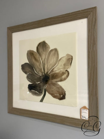 Beige Floral Picture