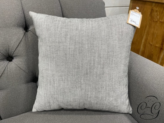Birchwood Dove Grey Fabric Toss Pillow