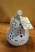 Grey Porcelain Pear Container With Lid Home Decor